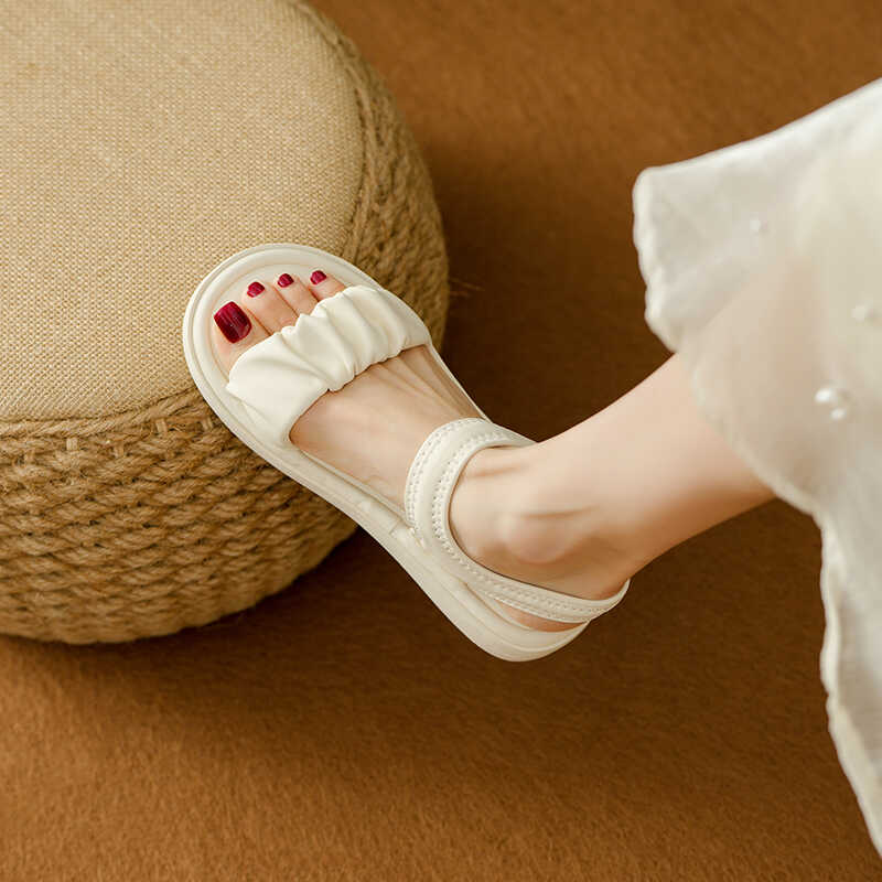 仙女风沙滩凉鞋女外穿百搭爆款