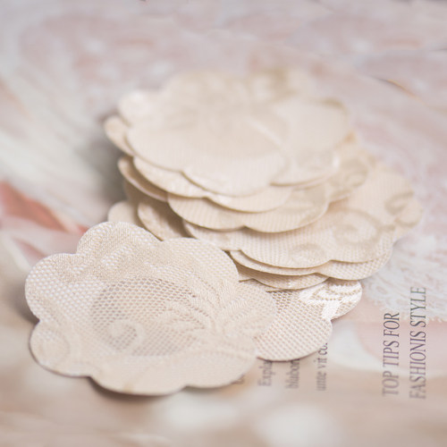 超薄透气凉爽蕾丝胸贴防水防汗