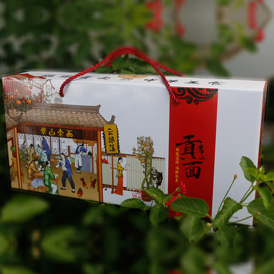 云部落一级纯手工贡面5斤非遗常山索面礼盒深山细面线面2分钟早餐