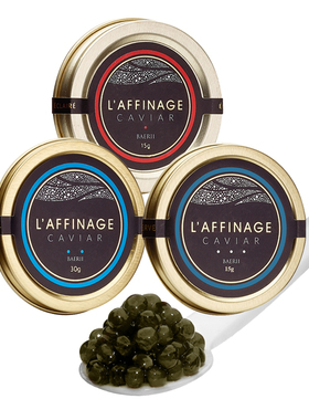 法式L'affinage Siberian Caviar西伯利亚鲟鱼鱼子酱-卓越30g包邮