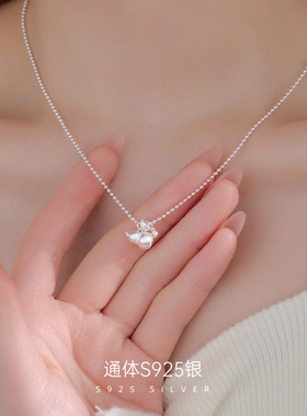 新款S925银新爆款重工葫芦抽拉项
