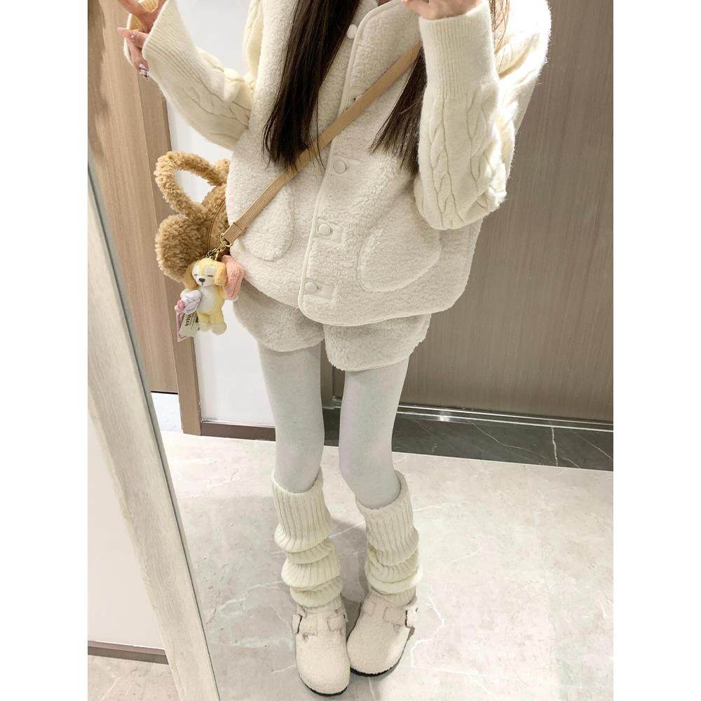 燕麦白色螺纹打底裤女春秋冬2025新款加绒运动护腰连脚竖条紧身裤,运动/瑜伽/健身/球迷用品,运动护腰,淘宝优惠券,粉丝福利购,淘宝优惠卷