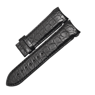 代用原装天梭T035库图酷图表带手表带T035627A鳄鱼皮真皮表带圆弧