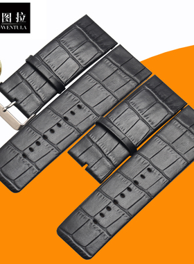 文图拉真皮表带代用CK表带 K96211牛皮表带手表带表带96111