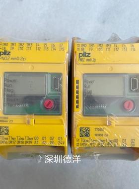 议价 PNOZ mm0.2p 772002安全继电器全新原装正品现货