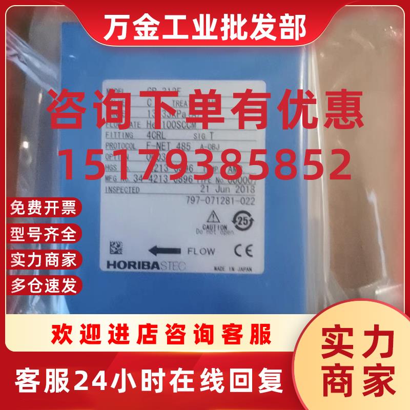 议价HORIBA全新GR-312F 13.3kpa  He100 sccm现货议价