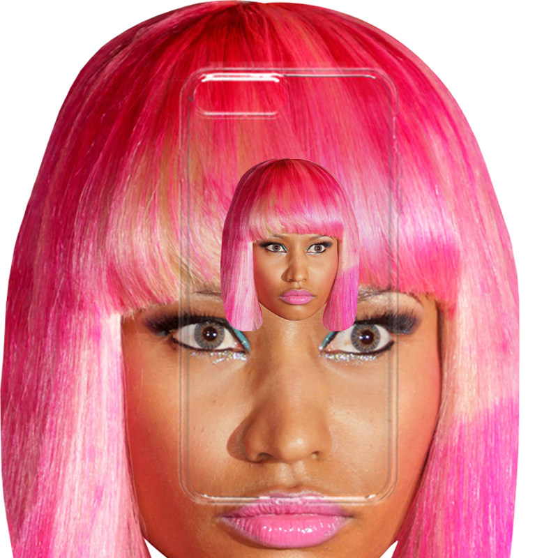 Nicki Minaj麻辣鸡嘻哈说唱rapper欧美明星周边手机壳适用iphone15promax苹果14plus安卓16e任意12型号13硅胶