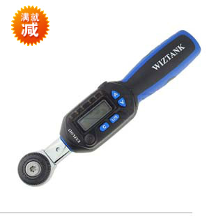 台湾进口电子数显扭力扳手3-60NM wsc-060 扭矩 力矩 可换头 棘轮