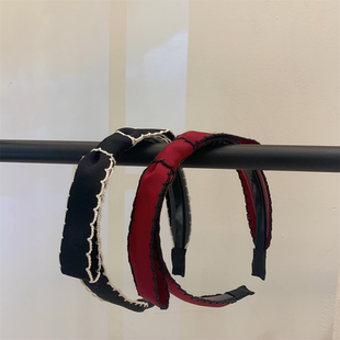 【日日是好日】jenny金珍妮同款蝴蝶结发箍韩国缎面仙女甜美头箍