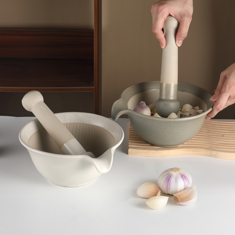 陶瓷婴儿辅食研磨碗家用