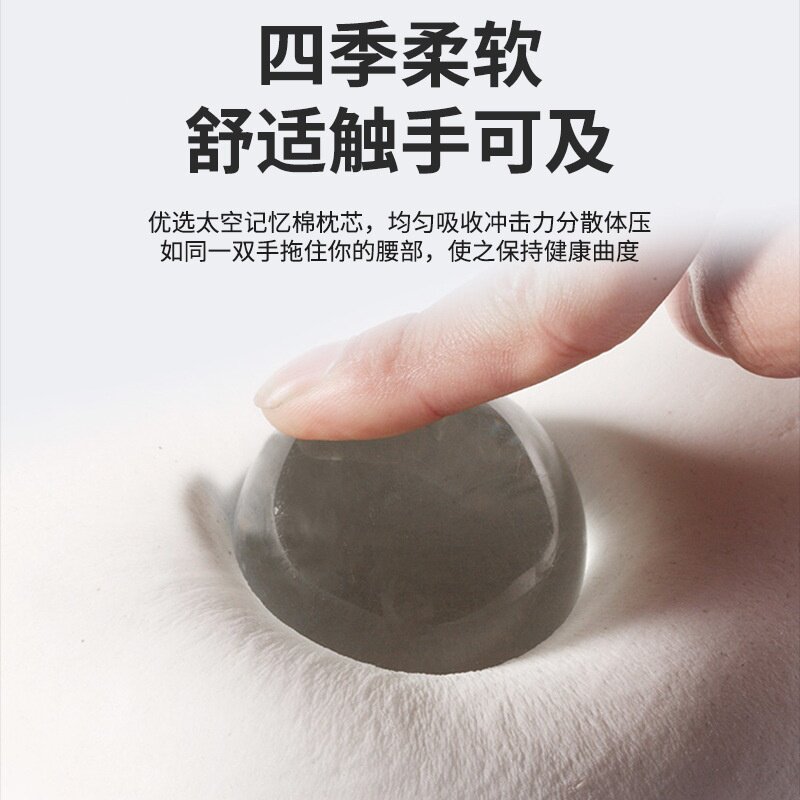 适用于零跑B10腰靠汽车靠垫B01座椅靠枕内饰汽车用品护腰支撑舒适 - 实物图
