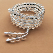 10A天然白水晶手链女男手串情侣手持项链毛衣链颗水晶108正品 原石