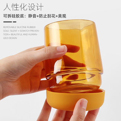 Kleine Wolke德国进口玻璃漱口杯家用刷牙杯洗漱杯套装水杯子牙缸