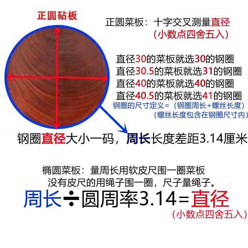 不锈钢箍菜板砧板钢箍菜墩包边抱箍卡扣钢圈案板防裂铁圈