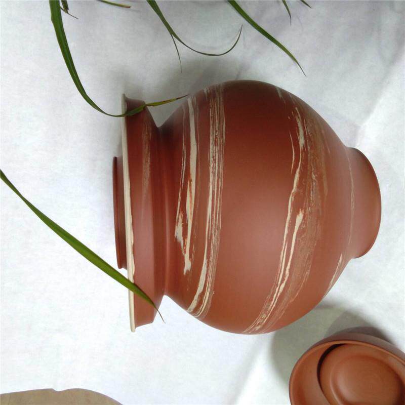 荣昌陶原矿  红泥绞泥泡菜坛子无釉腌菜中号纯手工安陶咸菜密封罐