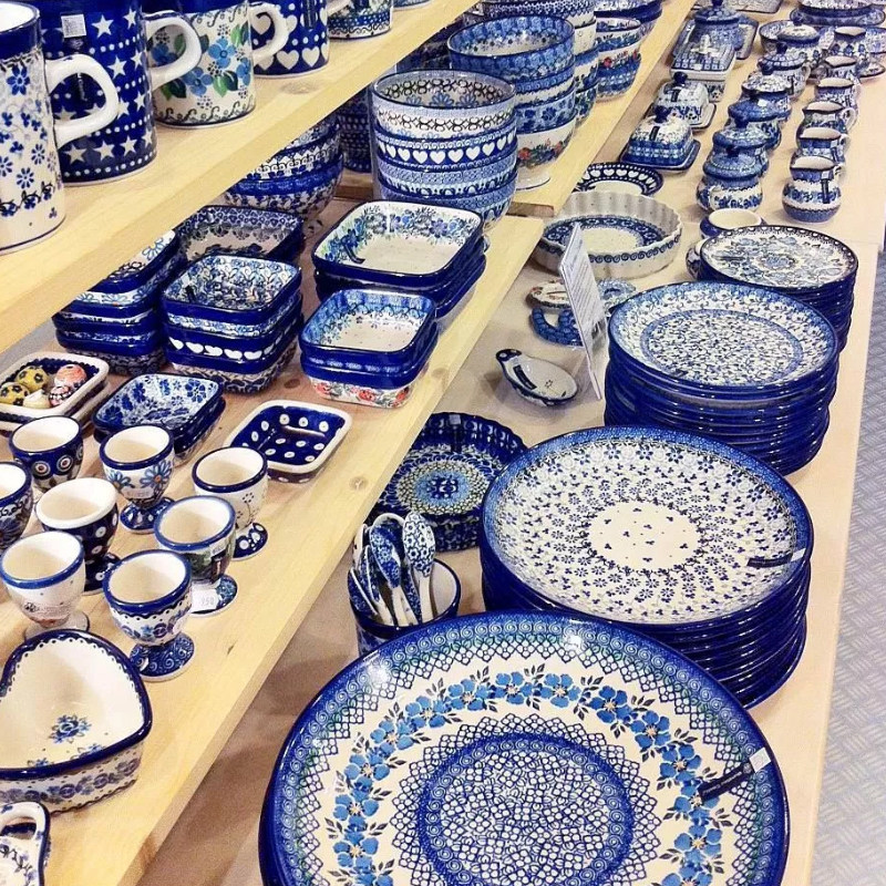 一朵 包邮外贸出口欧美单大牌陶瓷手绘镂空长果盘点心盘系列一