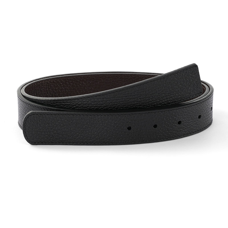 不带头皮带男真皮无头3.4无扣3.3打孔带身替换腰带条牛皮3.5针扣