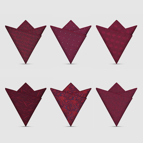 此刻永恒绅士西装口袋巾