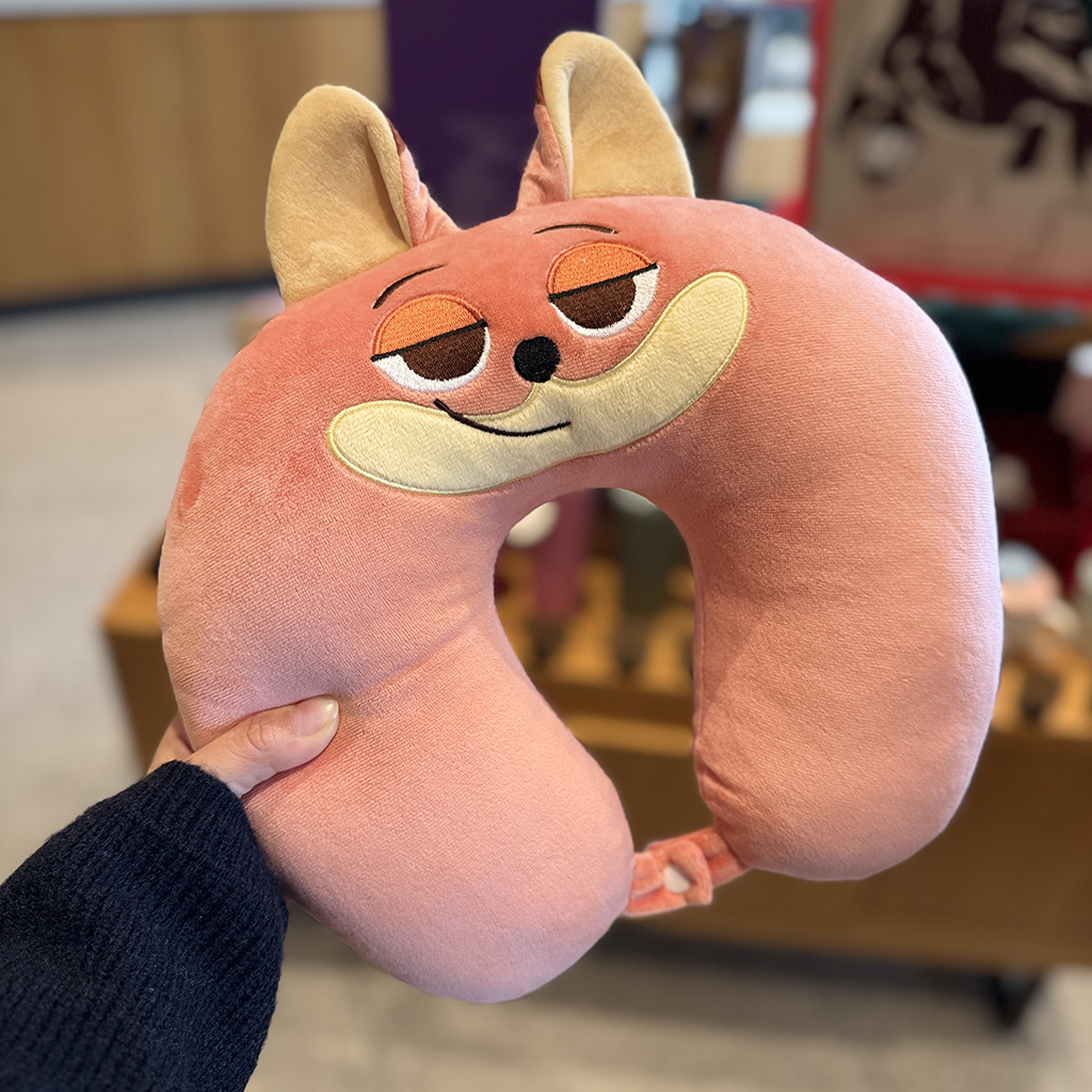 可爱卡通U型枕长途坐车护颈枕旅行便携脖子靠枕飞机颈椎U形枕头