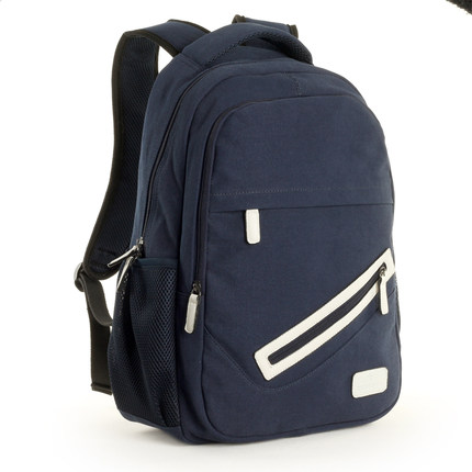 韩版潮流男包 双肩包学院帆布包 休闲电脑包旅行包背包中学生书包