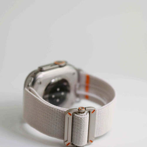 适用于苹果手表尼龙编织工装表带