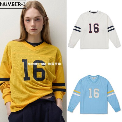 韩国代购CLOVE高尔夫球服26年女款春季时尚字母百搭休闲长袖上衣