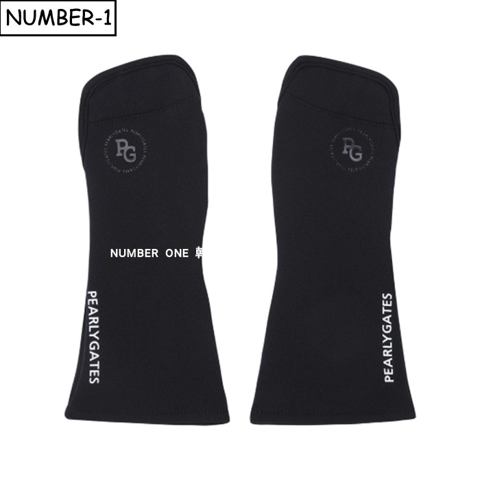 韩国代购pearly gates高尔夫手套26年女冬纯色徽标符号保暖长手套