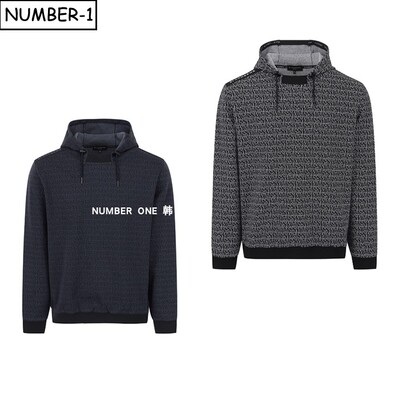 韩国代购st andrews高尔夫球服26年男春季徽标连帽抽绳长袖套头衫