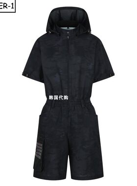 韩国代购amazingcre高尔夫球服26年女款夏季纯色时尚运动连体短裤