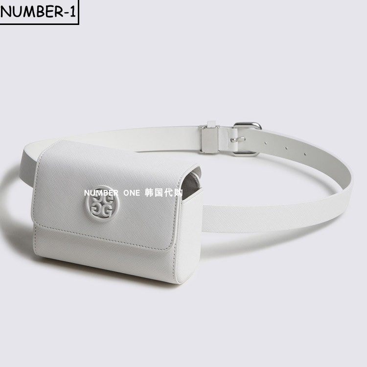 韩国代购GFORE高尔夫球包26年女款时尚个性经典LOGO腰包小球包