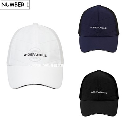 韩国代购w angle高尔夫球帽25年男冬季徽标符号绗缝保暖耳罩球帽