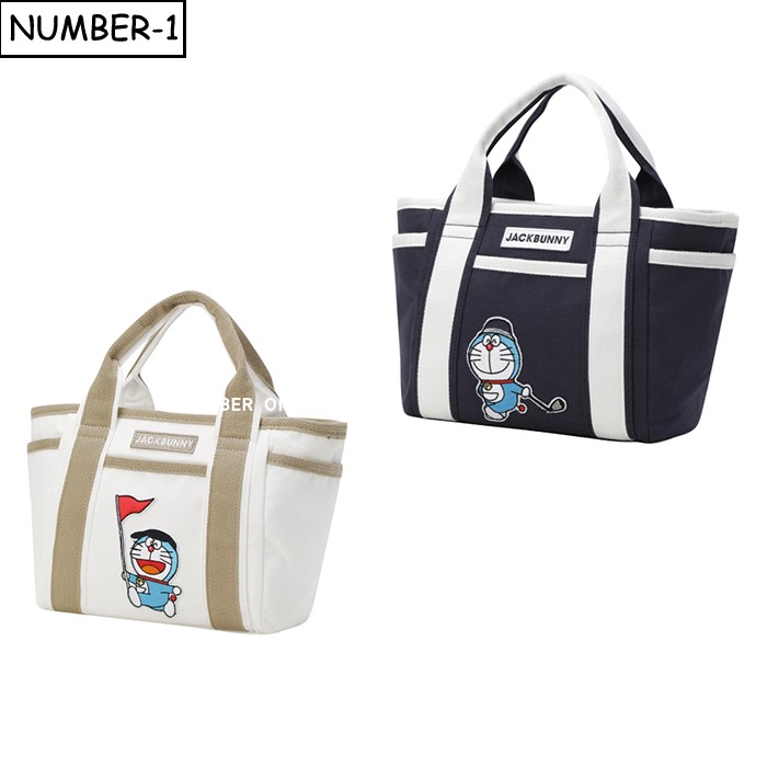 韩国代购pearly gates高尔夫球包25年女冬哆啦A梦图案手提包拎包