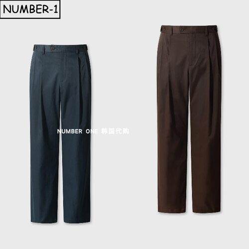 韩国代购waac高尔夫球服26年男夏纯色徽标刺绣侧口袋运动裤休闲裤