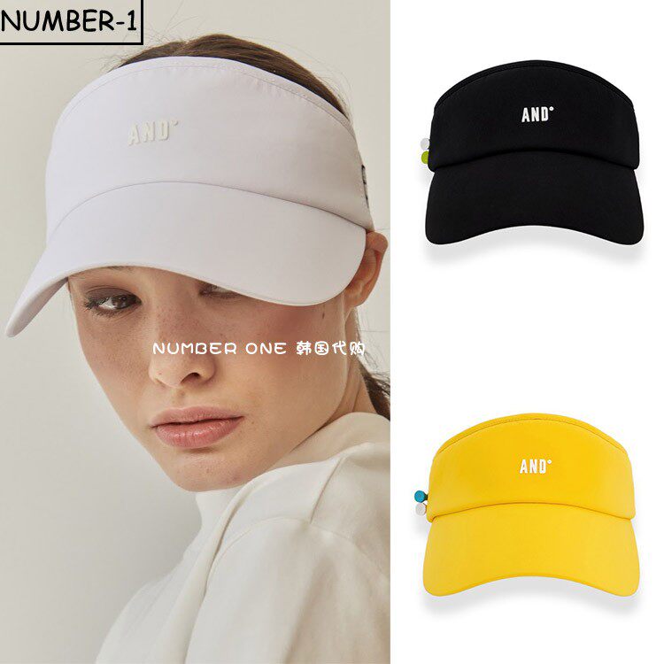韩国代购AND GOLF高尔夫球帽24年男女款防晒遮阳百搭运动无顶球帽