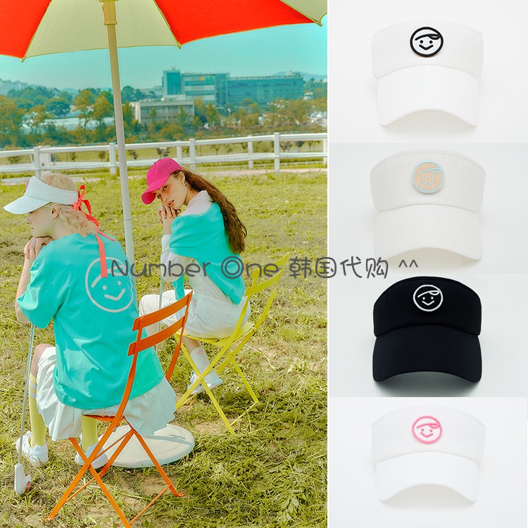 韩国高尔夫球帽pivvee无顶遮阳帽
