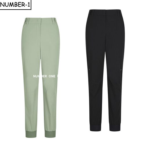 韩国代购amazingcre高尔夫球服26年女款夏季时尚纯色束脚运动长裤