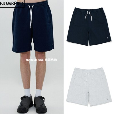 韩国代购CLOVE高尔夫球服25年男夏简约纯色透气户外运动半身短裤