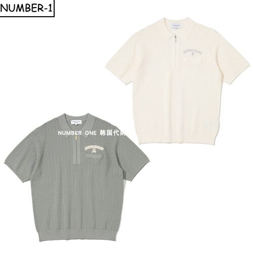 韩国代购MARK LONA高尔夫球服26年男款夏季透气轻质半拉连短袖