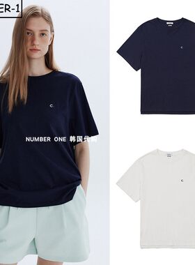 韩国代购CLOVE高尔夫球服26年女款夏季纯色透气柔软半袖T恤上衣