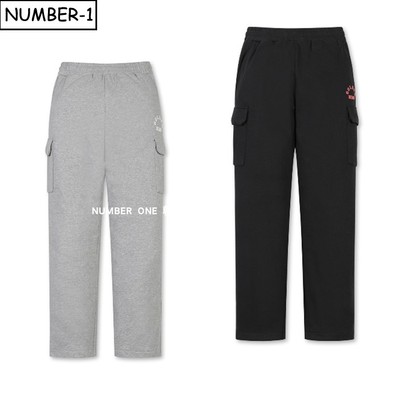 韩国代购golden bear高尔夫球服26年男春夏徽标侧口袋工装运动裤