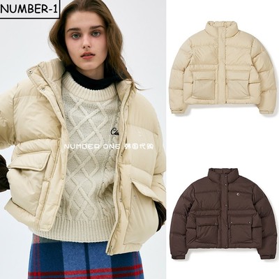 过季折扣韩国代购CLOVE高尔夫球服女款冬季加厚保温轻质防风外套