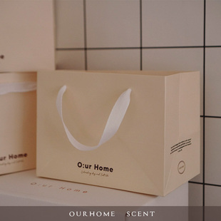 Oh！Ourhome小众礼物ins伴手礼特别手提袋纸袋礼品袋专用手挽袋