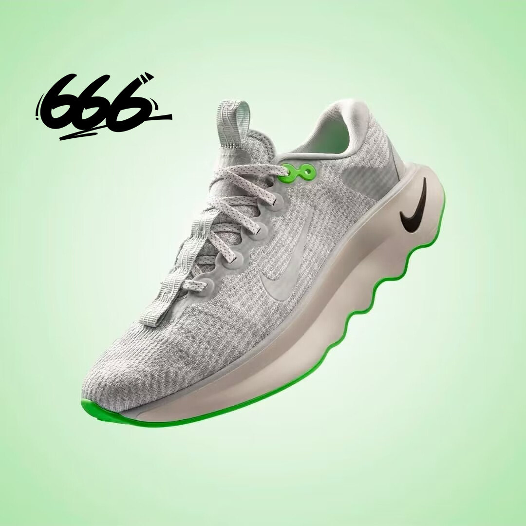 NIKE男鞋MOTIVA波浪底步行鞋轻便缓震运动鞋厚底跑步鞋FJ1058-100