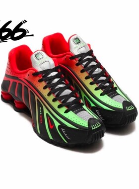 耐克Nike Shox R4 男女气柱复古减震防滑休闲跑步鞋 BV1387-001