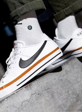 Nike耐克 Court Legacy Canvas男女子低帮复古帆布休闲板鞋CZ0294