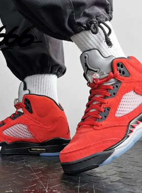 NIKE/耐克 AIR JORDAN RETRO AJ5男女篮球鞋 DD0587-600