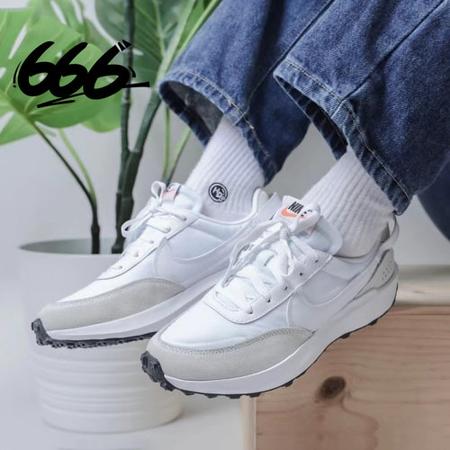 耐克耐磨男子系带运动休闲鞋