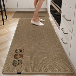 X厨房地垫防滑防油可擦免洗地毯洗碗池吸水防水专用脚垫2025新款