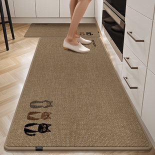 X厨房地垫防滑防油可擦免洗地毯垫洗碗池吸水垫专用脚垫2025新款