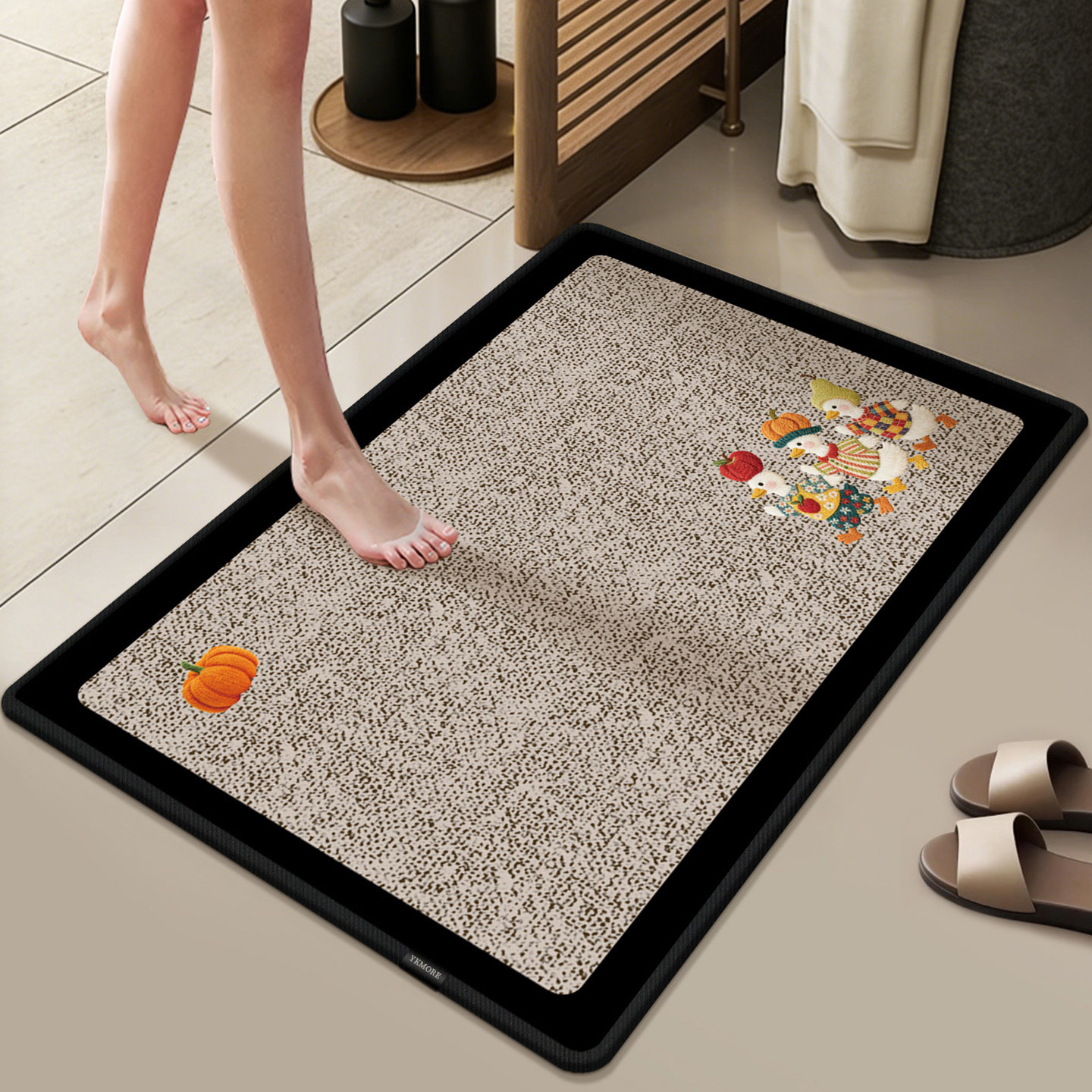 X浴室防滑地垫卫生间吸水脚垫硅藻泥厕所门口垫子洗手间防水地毯,居家布艺,家用脚垫,淘宝优惠券,粉丝福利购,淘宝优惠卷